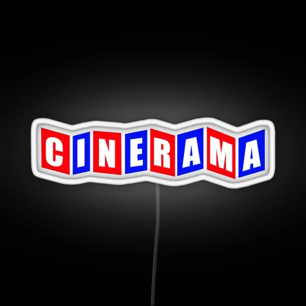 Cinerama RGB Neon Sign