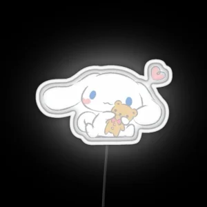 Cinnamoroll And Teddy Led RGB Neon Sign