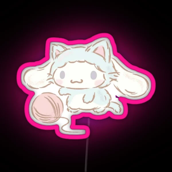 Cinnamoroll RGB Neon Sign