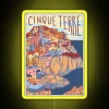Colorful LED Italian inspired coastal themed neon sign decoration accents.