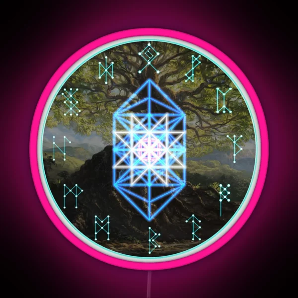 Circle Of The Majhi RGB Neon Sign