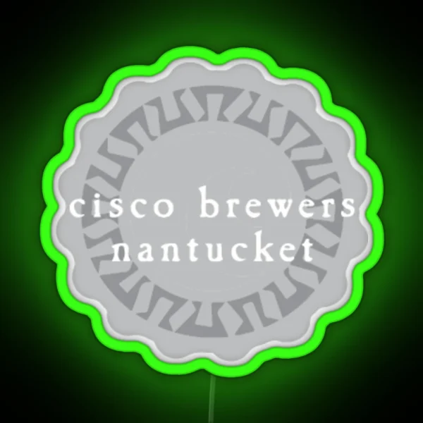 Cisco Brewers Bottle Top RGB Neon Sign