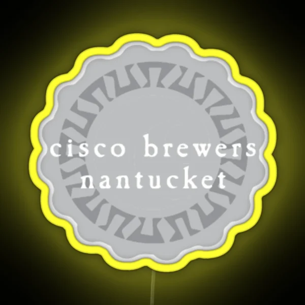 Cisco Brewers Bottle Top RGB Neon Sign