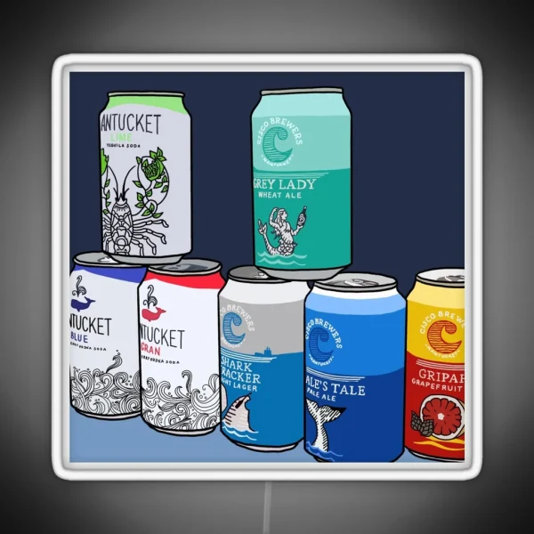 Cisco Brewers Cans RGB Neon Sign