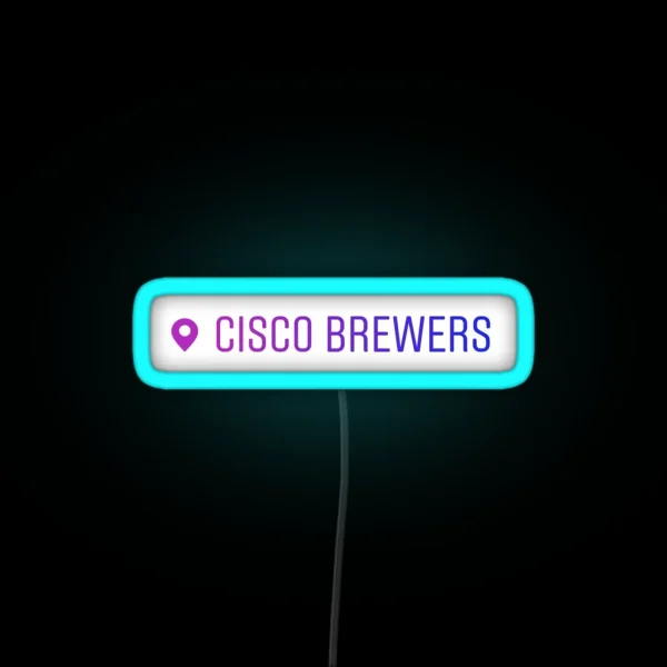 Cisco Brewers Nantucket MA RGB Neon Sign