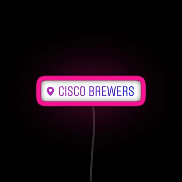 Cisco Brewers Nantucket MA RGB Neon Sign