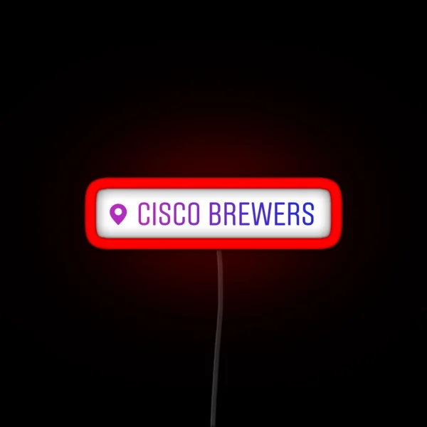Cisco Brewers Nantucket MA RGB Neon Sign