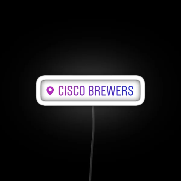 Cisco Brewers Nantucket MA RGB Neon Sign