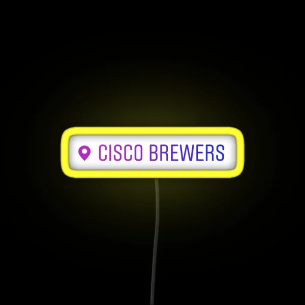 Cisco Brewers Nantucket MA RGB Neon Sign