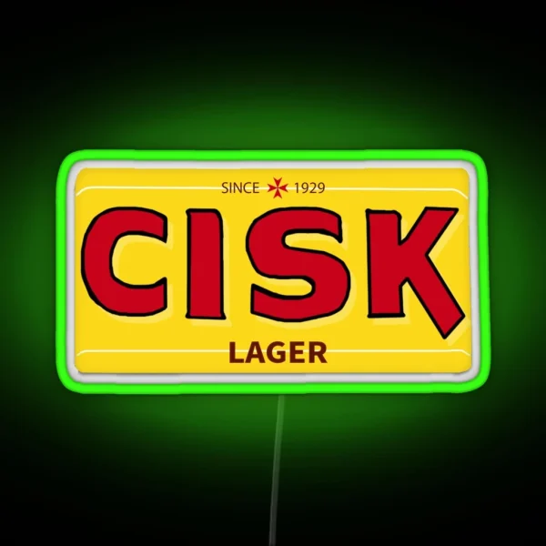 Cisk Maltese Beer RGB Neon Sign