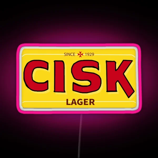 Cisk Maltese Beer RGB Neon Sign