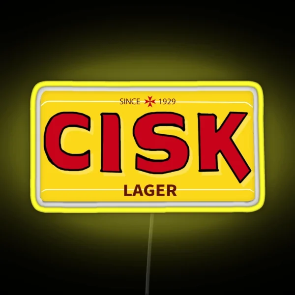 Cisk Maltese Beer RGB Neon Sign