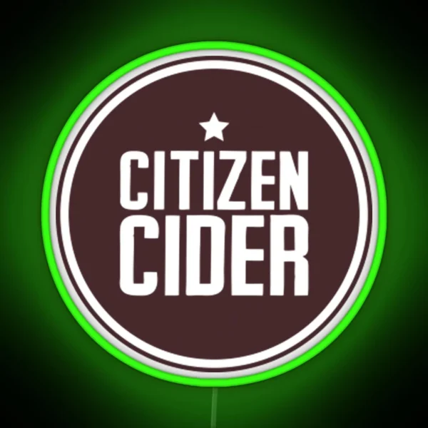 Citizen Cider RGB Neon Sign