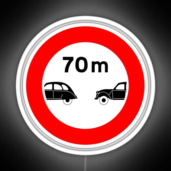 Citroen 2CV B17 RGB Neon Sign