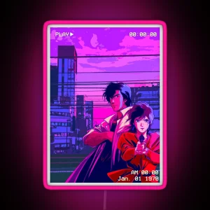 City Hunter Nicky Larson In Tokyo RGB Neon Sign