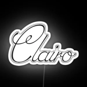 Clairo Logo RGB Neon Sign