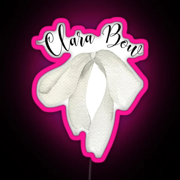 Clara Bow TTPD RGB Neon Sign