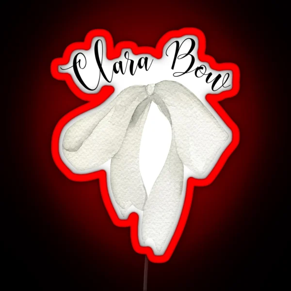Clara Bow TTPD RGB Neon Sign