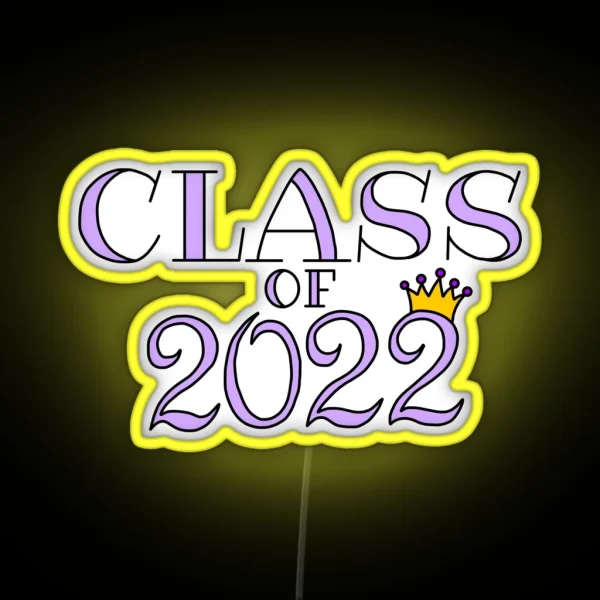 Class Of 2022 RGB Neon Sign