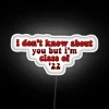 Customizable neon sign celebrating Taylor Swift's album 'Red' milestone.