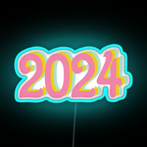 Class Of 2024 RGB Neon Sign