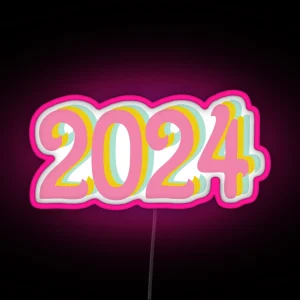 Class Of 2024 RGB Neon Sign