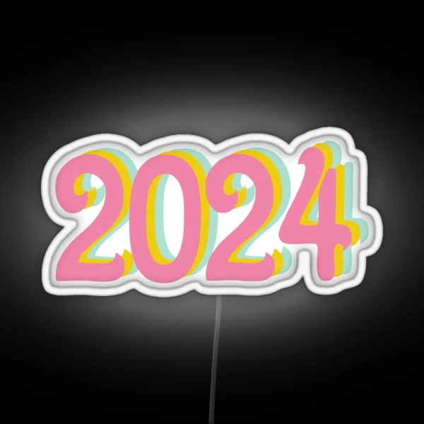 Class Of 2024 RGB Neon Sign