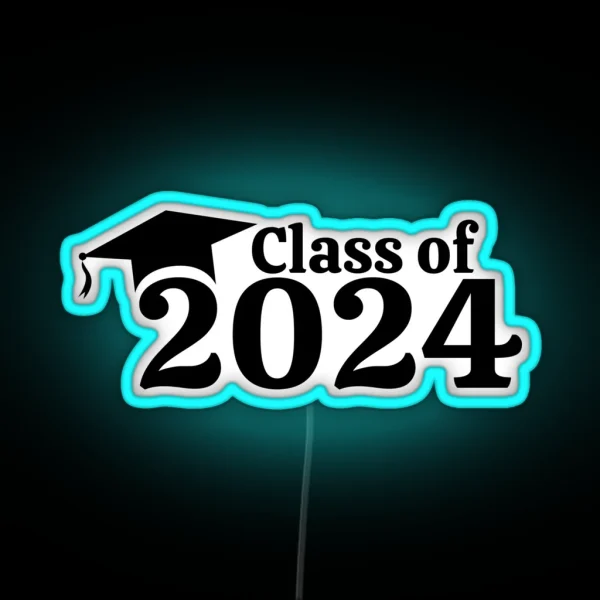 Class Of 2024 RGB Neon Sign