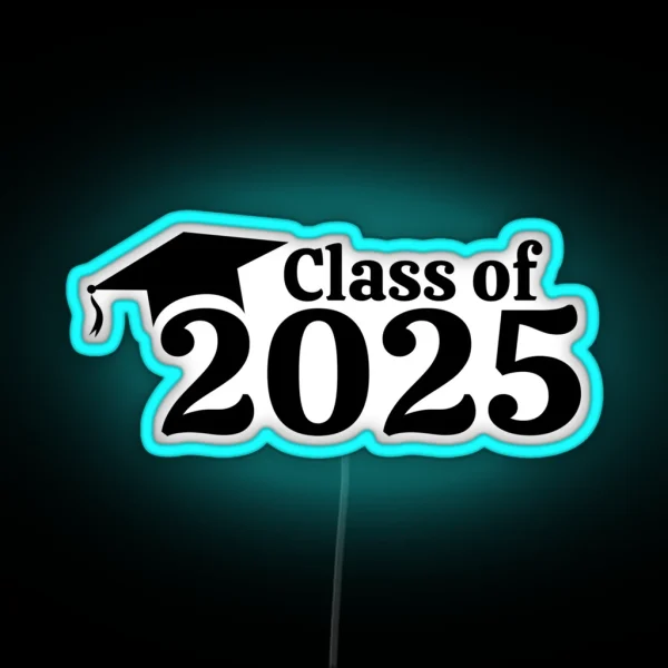 Class Of 2025 RGB Neon Sign