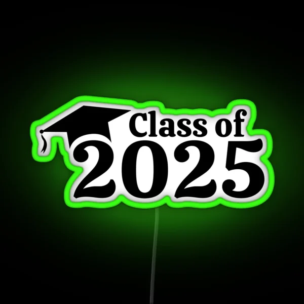 Class Of 2025 RGB Neon Sign