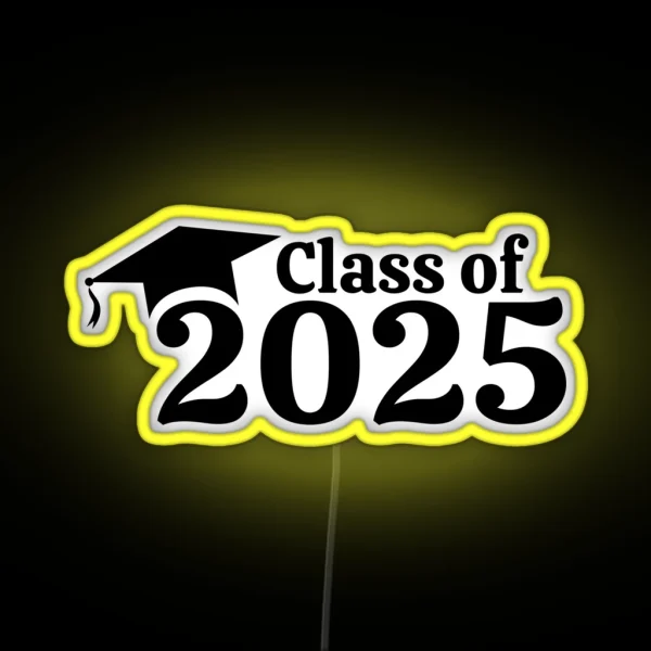 Class Of 2025 RGB Neon Sign