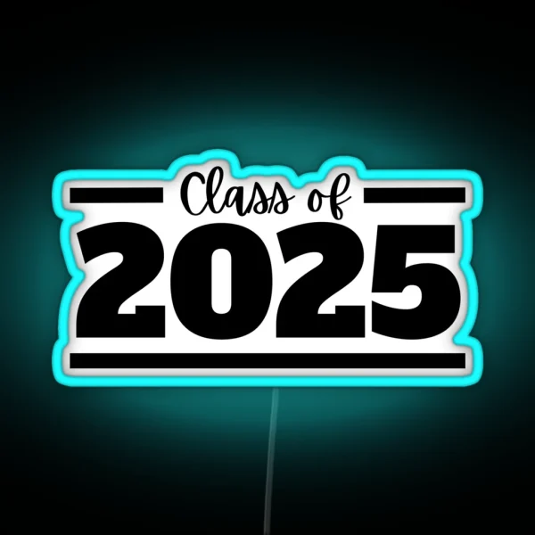 Class Of 2025 RGB Neon Sign