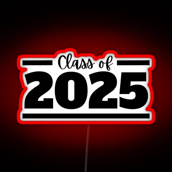 Class Of 2025 RGB Neon Sign