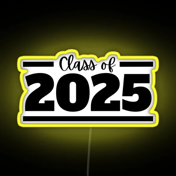 Class Of 2025 RGB Neon Sign