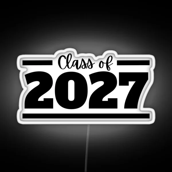 Class Of 2027 RGB Neon Sign