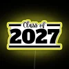 Personalized Class of 2027 RGB Neon Sign with Customizable Letters Design