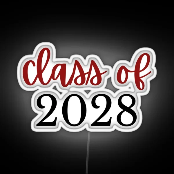 Class Of 2028 RGB Neon Sign