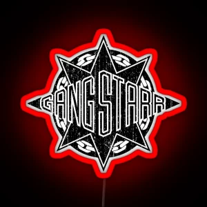 Classic 90 S Hip Hop Gangstarr Led RGB Neon Sign