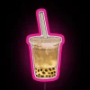 RGB Neon Sign in Classic Boba Milk Tea Shop Style