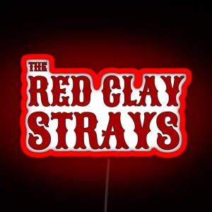 Classic Merch Red Clay Starys Band RGB Neon Sign