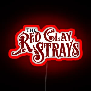 Classic Merch Red Clay Starys Band RGB Neon Sign