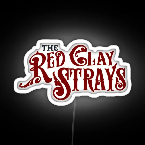 Classic Merch Red Clay Starys Band RGB Neon Sign