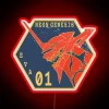 Retro Futuristic Neon Wall Art Sign for Evangelion Fans Everywhere