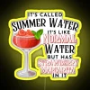 RGB Neon Bar Sign with Vintage Strawberry Margarita Design Illumination