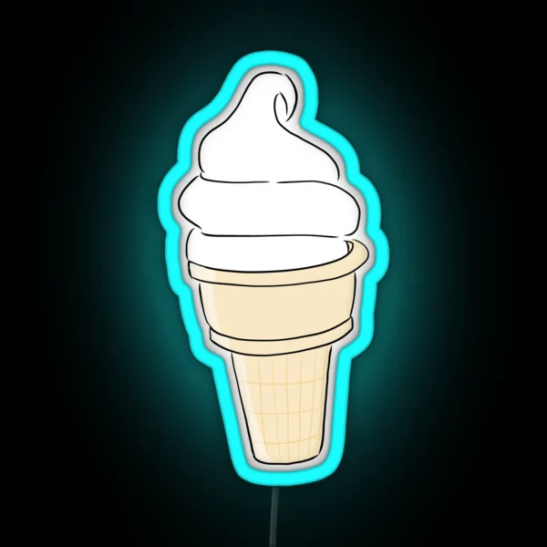 Classic Vanilla RGB Neon Sign