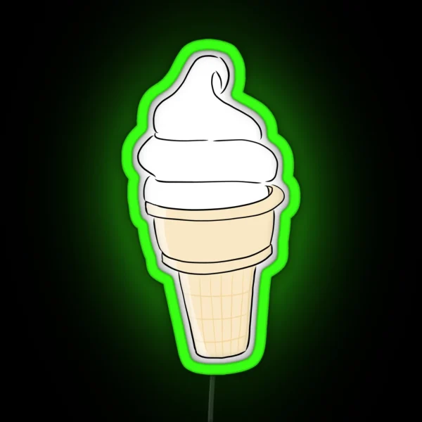 Classic Vanilla RGB Neon Sign
