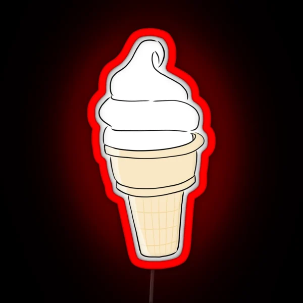 Classic Vanilla RGB Neon Sign