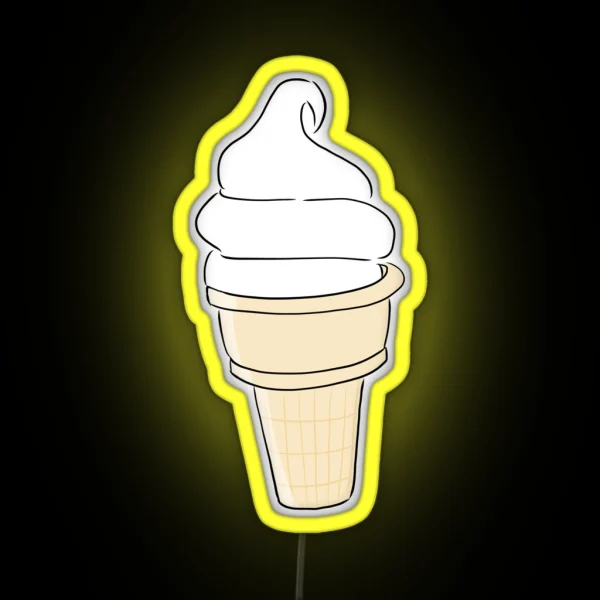 Classic Vanilla RGB Neon Sign