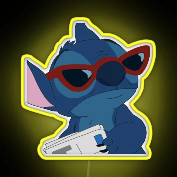 Classy Stitch RGB Neon Sign