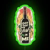 Unique Humorous Wine Lover Gift Decor with Colorful Neon Sign